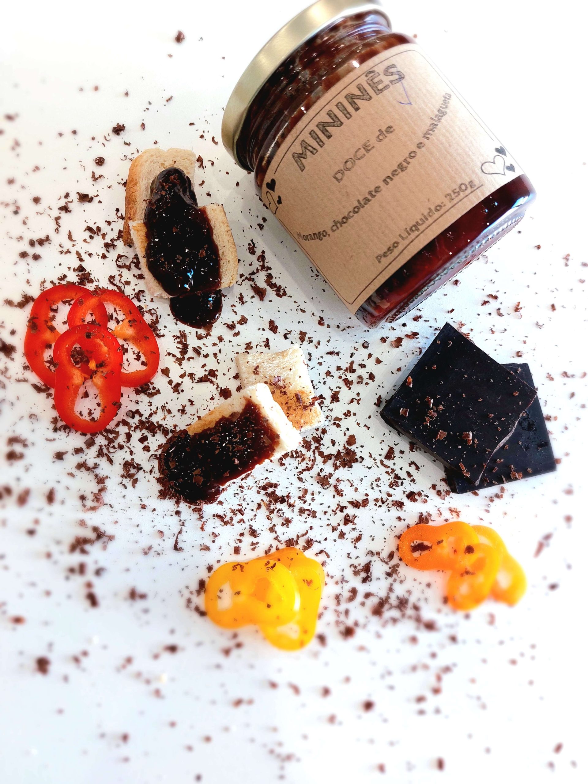 Morango, Chocolate Negro e Malagueta