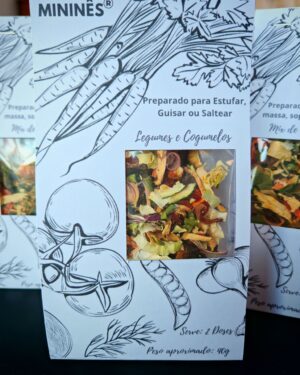 Legumes e Cogumelos Desidratados